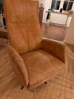 Relaxfauteuil leer, Huis en Inrichting, Fauteuils, Ophalen, Gebruikt, Leer, 75 tot 100 cm
