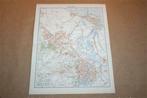 Originele oude kaart/plattegrond Danzig - circa 1930 !!, Boeken, Atlassen en Landkaarten, Gelezen, Ophalen of Verzenden
