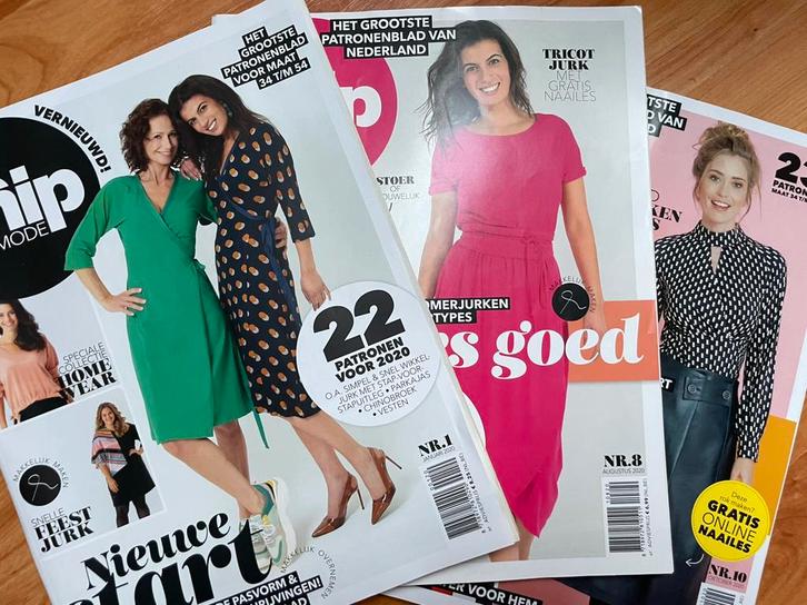 Knip 2020, Hobby en Vrije tijd, Kledingpatronen, Zo goed als nieuw, Vrouw, Knipmode, Verzenden