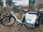 Sparta Amazone damesfiets met kinderzitje en fietstas, Ophalen, Sparta, Versnellingen, 53 tot 56 cm