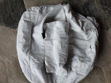 Hoes / cover stokke newborn set, grijs wit beschikbaar voor biedingen