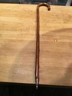 Houten wandelstok met rondhaak - 92 cm, Ophalen of Verzenden, Gebruikt