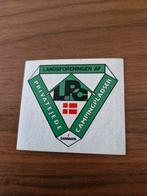 4573 Sticker Landsforeningen AF Camping Ladser, Ophalen of Verzenden, Zo goed als nieuw