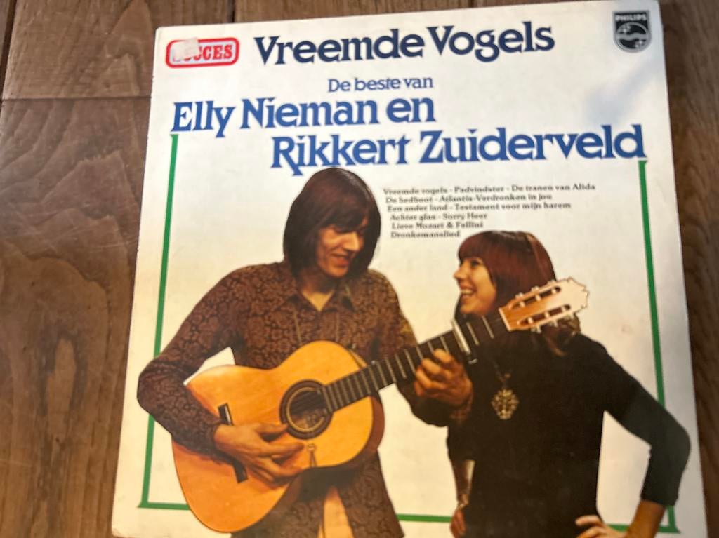 Elly Nieman & Rikkert Zuiderveld - Vreemde Vogels LP, Ophalen of Verzenden, Gebruikt, 12 inch