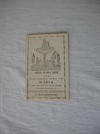 Gebed in den nood tot Maria Scherpenheuvel 1911 bedevaart, Verzenden, Gebruikt, Kaart of Prent, Christendom | Katholiek