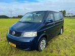 Volkswagen Transporter 2005 1.9TDI 5 of 6 persoons, Auto's, Voorwielaandrijving, Stof, Metallic lak, Grijs