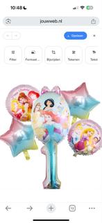 Disney Prinsessen Ballonnen - Verjaardag, Ophalen of Verzenden, Nieuw, Versiering, Verjaardag