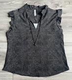 Zoso blouse top travelstof, Zwart, Maat 42/44 (L), Nieuw, Ophalen of Verzenden