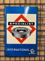 International emaille reclamebord, Verzamelen, Reclamebord, Gebruikt, I, Ophalen of Verzenden