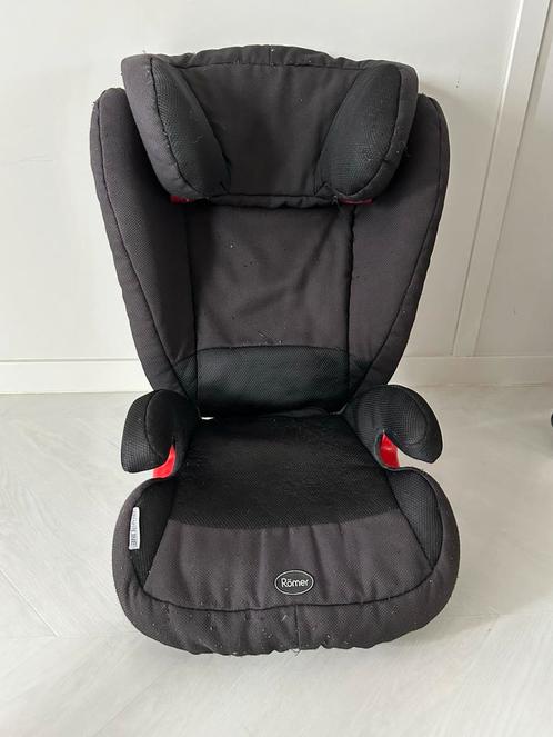 Britax römer kid autostoel 15-36kg zwart, Kinderen en Baby's, Autostoeltjes, Gebruikt, Romer, 15 t/m 36 kg, Autogordel, Afneembare rugleuning