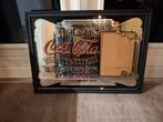 Vintage Coca Cola Reclamespiegel, Ophalen, Gebruikt, Minder dan 100 cm, Rechthoekig