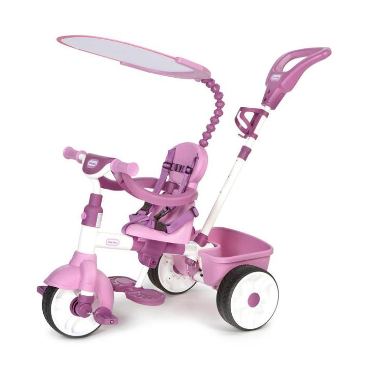Little Tikes driewieler 4in1, Fietsen en Brommers, Fietsen | Driewielers, Zo goed als nieuw, Duwstang, Verstelbare zitting, Ophalen
