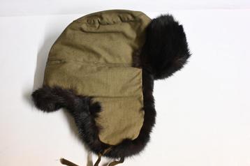 tsjechische marter bontmuts maat 56 tsjechië ushanka  beschikbaar voor biedingen