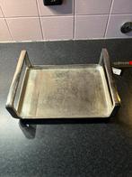 Colmore Raw Aluminium dienblad met 2 handvaten NIEUW, Huis en Inrichting, Ophalen of Verzenden, Nieuw, Rechthoekig, Metaal