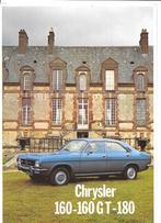 CHRYSLER 160-180 SERIE,  1970, Ophalen of Verzenden, Zo goed als nieuw, Overige merken
