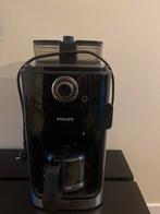 Philips Grind & Brew koffiemachine met bonenmaler, Gebruikt, 10 kopjes of meer, Koffiemachine, Gemalen koffie