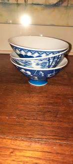 3 Chinese rijstschaaltjes, Ophalen of Verzenden