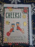 Handgemaakte Kerstkaarten- KERSTACTIE NU 10 VOOR € 4,00, Hobby en Vrije tijd, Ophalen of Verzenden, Nieuw, Kerst