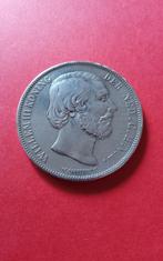 Zilveren 2,5 Gulden 1866 - Willem III, Postzegels en Munten, Munten | Nederland, Koning Willem III, Zilver, Ophalen of Verzenden