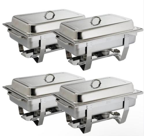 Chafing dish / warmhoudschalen huren/ Decoractie feesten, Huis en Inrichting, Keuken | Keukenbenodigdheden, Nieuw, Ophalen