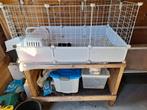 Houten ombouw voor draadkooi, ophalen in Retie, BE, Dieren en Toebehoren, Ophalen, Kooi, Gebruikt, 60 tot 90 cm