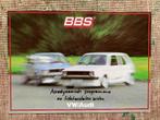 Nederlandse brochure originele BBS lichtmetalen velgen 1982, BBS, Ophalen of Verzenden, Zo goed als nieuw, Overige merken