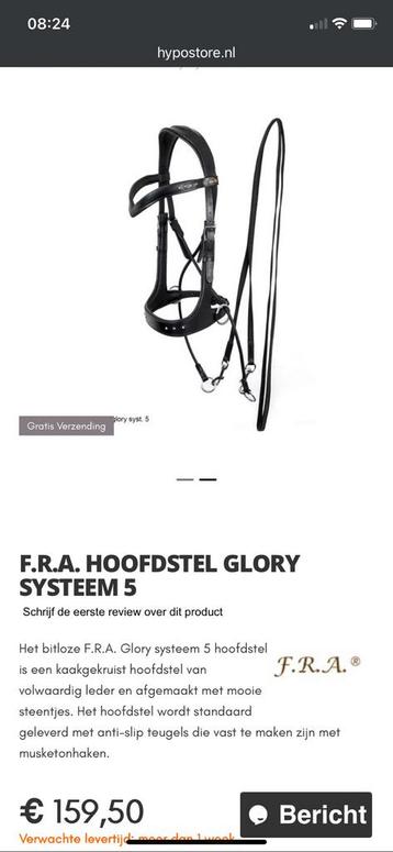 F.R.A. Glory beschikbaar voor biedingen