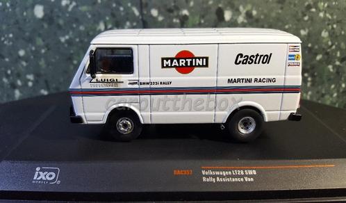 Volkswagen LT28 SWB MARTINI 1/43 Ixo V579, Hobby en Vrije tijd, Modelauto's | 1:43, Nieuw, Auto, Overige merken, Verzenden