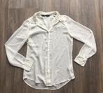 Nieuwe, witte blouse van Zara maat S - heel leuk!, Nieuw, Zara, Ophalen of Verzenden, Wit