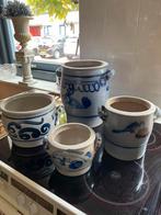 3 Leuke Keulse potten. Vintage, Ophalen of Verzenden