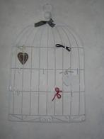 Wandrek memo/foto/kaart wit metaal, Huis en Inrichting, Ophalen of Verzenden, Zo goed als nieuw, Overige typen