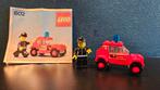 Lego 602 Brandweerauto - Vintage!, inclusief boekje, Ophalen of Verzenden, Gebruikt, Complete set, Lego