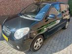 Kia Picanto 1.0 Seven (Nieuwe APK 07-06-26/ Airconditioning), Auto's, Kia, 4 cilinders, Zwart, Origineel Nederlands, Bedrijf