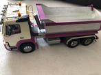 Tamiya 1/14 truck 6x4. Met aluminium bak en spindel kieper, Tamiya, Truck, Gebruikt, Ophalen