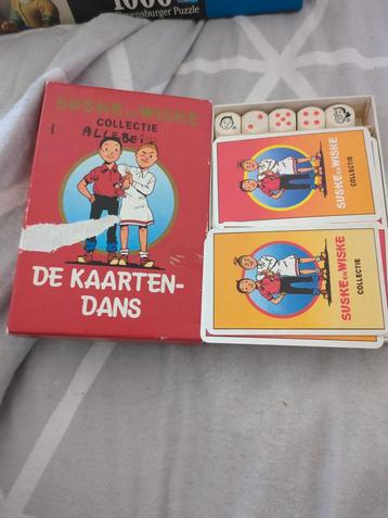 Suske en Wiske Kaartspel met Dobbelstenen beschikbaar voor biedingen