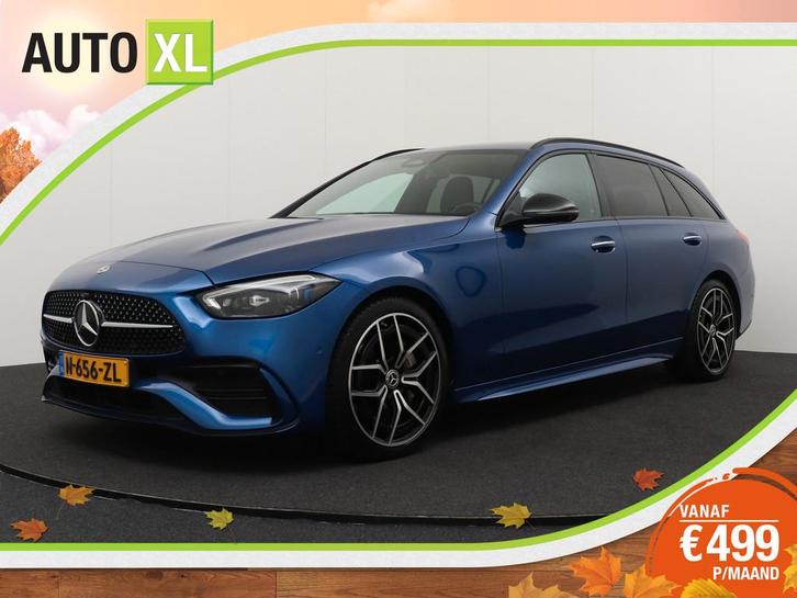 Mercedes-Benz C-Klasse Estate 300 d 266 PK AMG+ Line Memory, Auto's, Mercedes-Benz, Bedrijf, Te koop, C-Klasse, ABS, Achteruitrijcamera