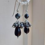 Mooie nieuwe zilveren oorbellen,Onyx,Labradoriet,Hematiet, Sieraden, Tassen en Uiterlijk, Oorbellen, Ophalen of Verzenden