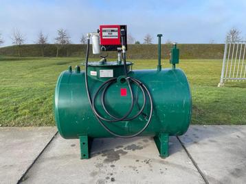 Stokvis Dieseltank 1200L met nieuwe Piusi Cube56 pomp beschikbaar voor biedingen
