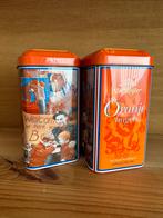 Twee oranje verzamelblikjes De Ruijter (1995), Verzamelen, Blikken, Ophalen of Verzenden, Zo goed als nieuw, Overige merken