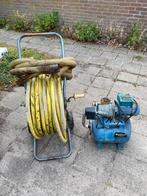 Te koop waterpomp met slang, Tuin en Terras, Waterpompen, Ophalen of Verzenden, Gebruikt, Elektrisch