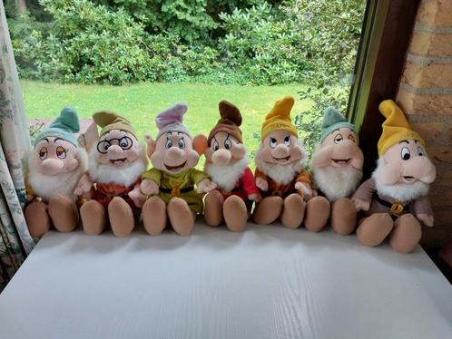 VINTAGE: 7 dwergen van Sneeuwwitje 35 cm lengte, 'knuffels', Verzamelen, Disney, Zo goed als nieuw, Knuffel, Overige figuren, Ophalen of Verzenden