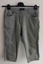 Groene driekwart broek maat 42, Brandtex, 98% katoen, Maat 42/44 (L), Ophalen of Verzenden, Driekwart, Gedragen