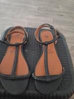 H&M sandalen maat 36, Ophalen of Verzenden, Zo goed als nieuw, Zwart, Sandalen of Muiltjes