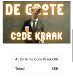 De grote code kraak (bier escape), Tickets en Kaartjes, Drie personen of meer