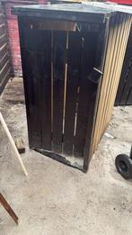 Container kast,opbergkast, Ophalen, Gebruikt, Hout, Containerberging