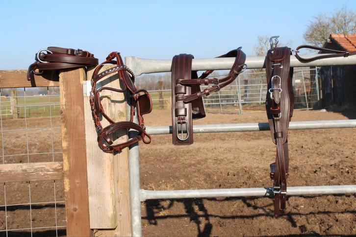 Te koop bruin mini shetlander mentuig nieuw, Dieren en Toebehoren, Paarden en Pony's | Hoofdstellen en Tuigage, Nieuw, Overige soorten
