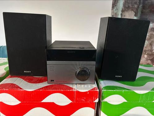 Zgan Sony hifi microset radio, mp3, cd, afstandsbediening, Audio, Tv en Foto, Stereo-sets, Zo goed als nieuw, Cd-speler, Tuner of Radio