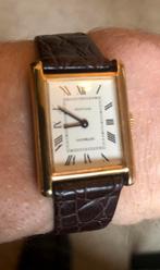 montana , verguld 14 kar. tank 17 jewels, Ophalen of Verzenden