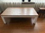 Salontafel teakhout, Ophalen, Gebruikt, 50 tot 75 cm, Teakhout
