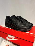 Maat 41 - Nike Air Max 90 Leather Triple Black, Kleding | Heren, Schoenen, Verzenden, Zwart, Nike, Nike